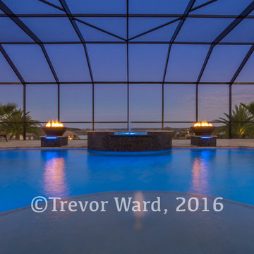 Back yards: Pools, Patios, Pergolas, and Fire Pits