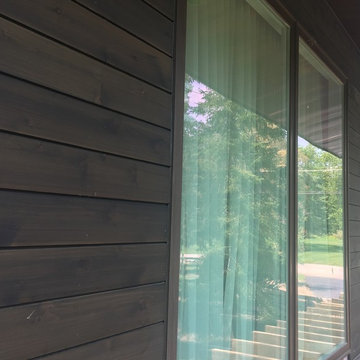 Shiplap cedar siding/New Architectural shingles