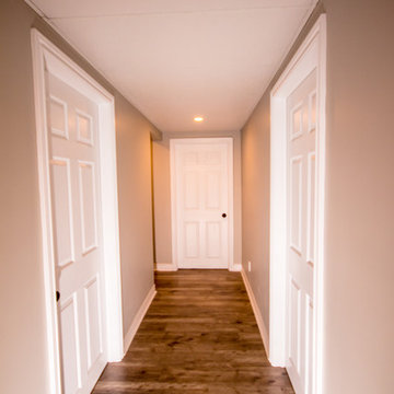 The curved bulkhead basement