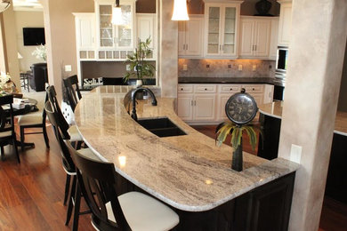 Inspiration for a contemporary kitchen remodel in Other