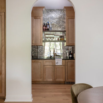 Warm Modern Whole-Home Remodel: Kitchen, Living & Dining Design in Raleigh, NC