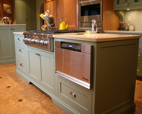 Best Microwave Drawer Cabinet Design Ideas & Remodel Pictures | Houzz - SaveEmail