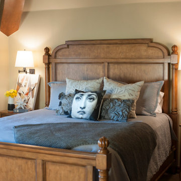 Tudor Revival Estate Bedroom