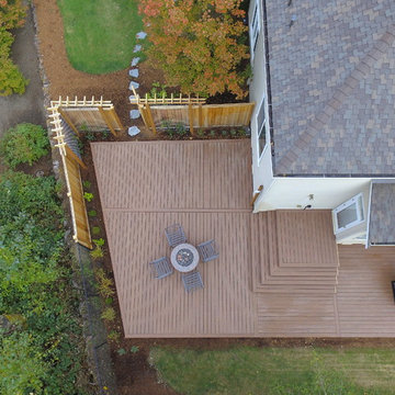 Sammamish Contemporary Deck Installation