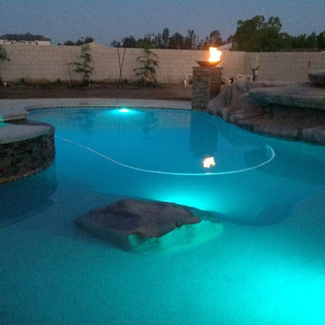Pool and spa