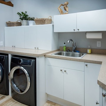 Laundry Room from Upstairs Closet