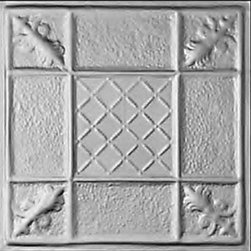 2450 Tin Ceiling Tile - Coat of Arms - Ceiling Tile