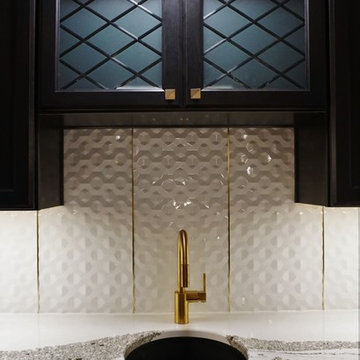 Dark and Glamorous Kitchen