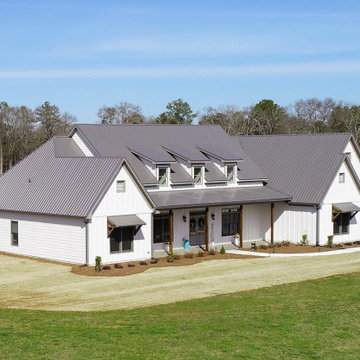 Architectural Designs Exclusive Farmhouse Plan 56442SM Comes to Life in Georgia