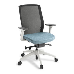 Track chair - white frame - Office Chairs