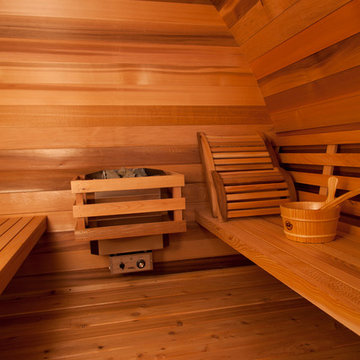 Luxury Outdoor Saunas