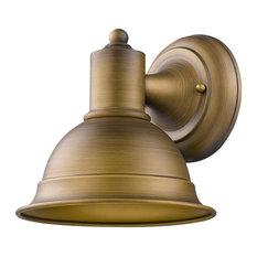 Acclaim Lighting 1500 Colton 1 Light 8" Tall Outdoor Wall Sconce - Raw Brass