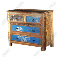 ASSORTED WOODEN DRAWER CHEST - Furniture