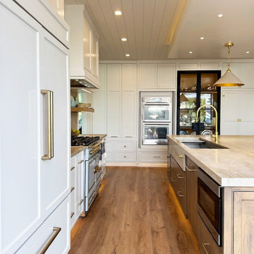 Kitchen remodel in San Clemente - 60" Stainless Steel Workstation Sim