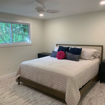 Second Level Modern En Suite Primary Bedroom & Bath and Hall Bath Renovation