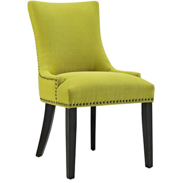 Marquis Upholstered Fabric Dining Chair, Wheatgrass