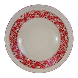 Le Souk Ceramique - Large Stoneware Serving Bowl Nejma Design, Large - Serving And Salad Bowls