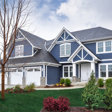 Beautiful Blue Siding Ideas | By Unified Home Remodeling