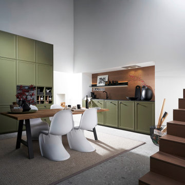 Landhausstil modern interpretiert - TORINO LACK Olive