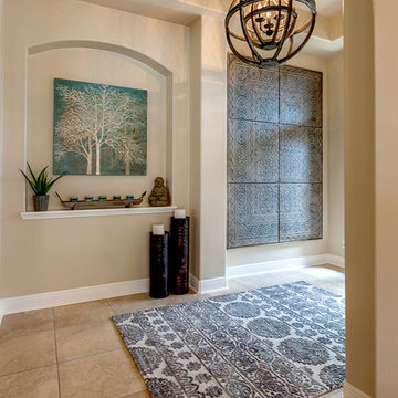 Hallway by Mary Strong, Interior Designer, Houston