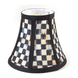Courtly Check Shade - Chandelier | MacKenzie-Childs - Lighting Globes And Shades