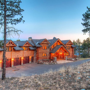 Handcrafted Custom Log Home - Pine, CO