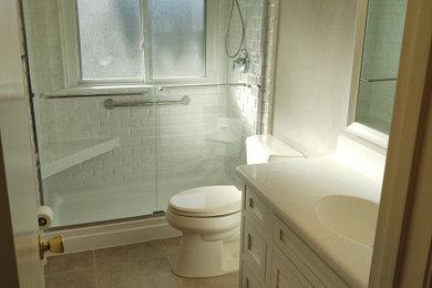 Tub to Shower and Vanity