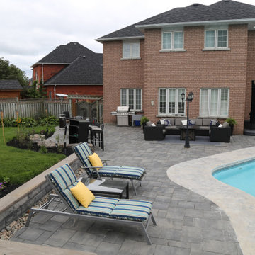 Stone Poolscape