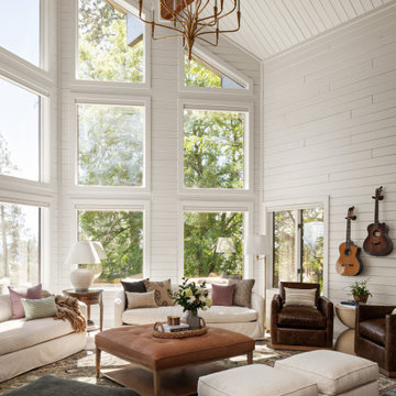 Transitional Living Room