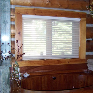 Crystal Bay home - Hunter Douglas Silhouette shades