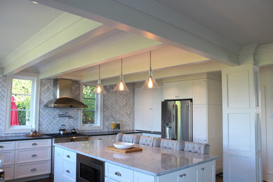Elegant kitchen photo in Other