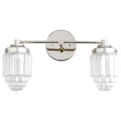 Art deco vanity light deals