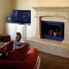 Faux Finish Fireplace