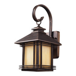 ELK 42100/1 Outdoor Wall Scone in Hazelnut Bronze - Wall Sconces