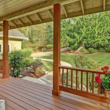 Weathered shingles get a new color