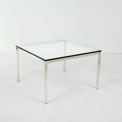 Florence Knoll: Large Square End Table Reproduction - Coffee And Accent Tables