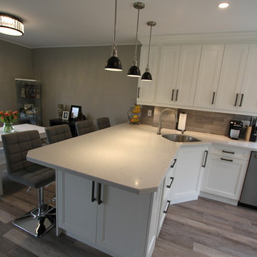 From closed to open concept, a dramatic change!