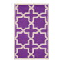 Purple/Ivory