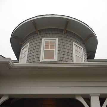 CertainTeed Slate Grey Shake | Hardie Trim in Des Peres, MO. (63131)
