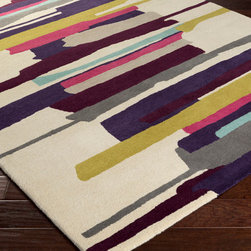 Harlequin Area Rug HQL-8034 by Surya - Area Rugs