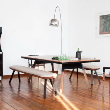 You and Me 220 Convertible Table Tennis Table with Matching Benches