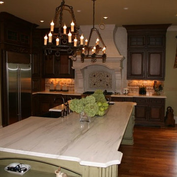 Calcutta Gold Marble Countertops