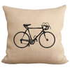 Vintage 1940s Racing Bicycle Pillow