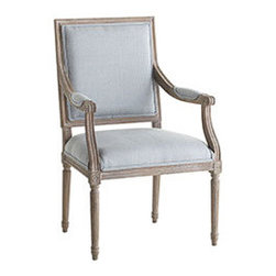 CHATEAU ARM CHAIR - FRENCH BLUE - Armchairs And Accent Chairs