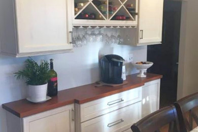 Transitional kitchen photo in Boston