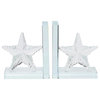 Crystal, S/2 5"h Star Bookends