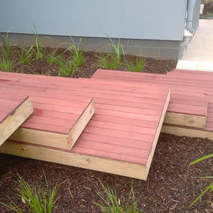 Pasadena Landscape Decked Steps