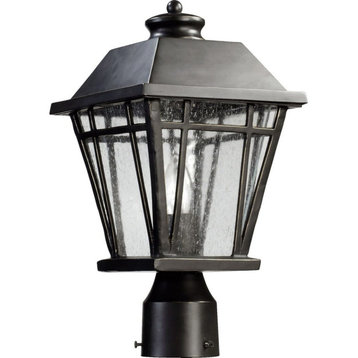 Quorum Baxter 15" Outdoor Post Light in Old World
