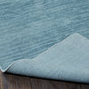 Renzo Handmade Aegean Blue Area Rug,Blue 2'6" x 10'