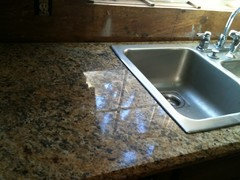 Nobody Does Drop In Sink On Stone Countertop Really